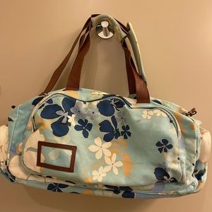 Roxy Cross Body Blue Duffle Bag